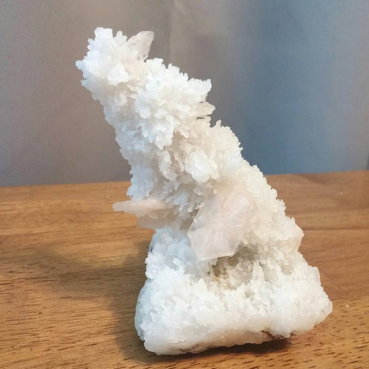 Fine Druzy Chalcedony with Heulandite Specimen