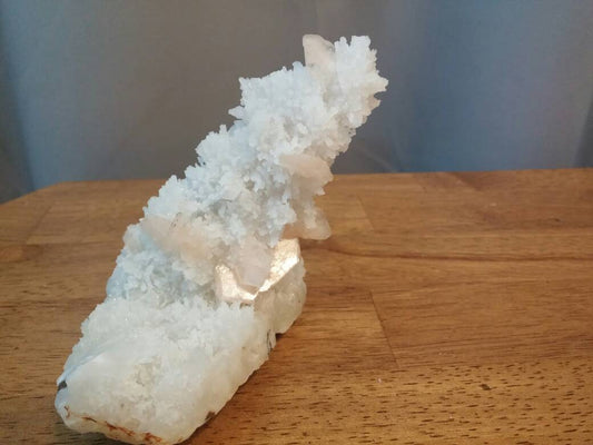 Fine Druzy Chalcedony with Heulandite Specimen