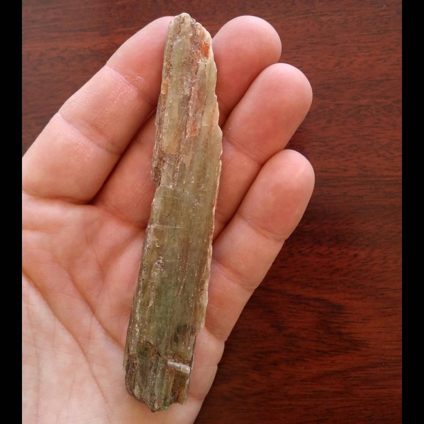 Green Kyanite Gemstone Specimen | Africa 46gr