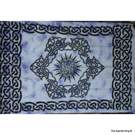 sm tapestry celtic sun design purple